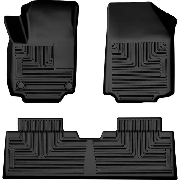 Husky Liners 2025 GMC Terrain/Chevrolet Equinox Weatherbeater Front & Rear Floor Liners - Black