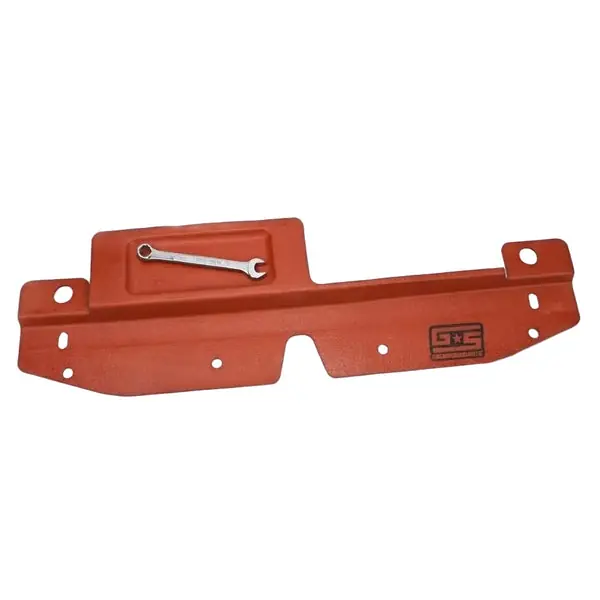 GrimmSpeed 08+ Subaru Impreza/WRX/STI Radiator Shroud w/Tool Tray - Red