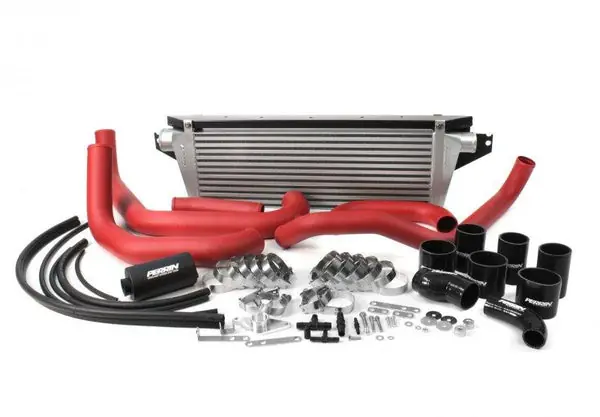 PERRIN 02-07 Subaru WRX/STi Front Mount Intercooler Core & Mounting Beam - Silver Core