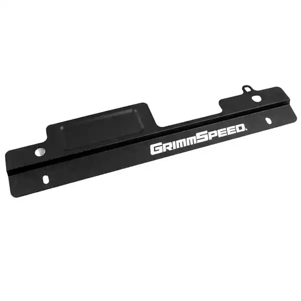 GrimmSpeed 02-07 Subaru Impreza/WRX / 04-07 STI Radiator Shroud w/Tool Tray - Black