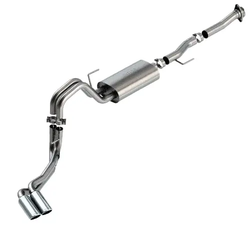 Borla F-150 2021 5.0L 2dr RC SB (122.8 WB) XL/XLT 3/2.25 DSE Cat-Back S-Type Chrome Tips
