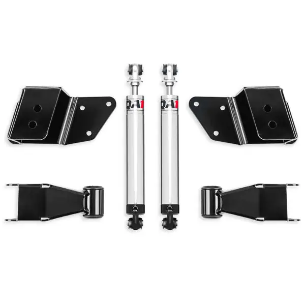QA1 99-06 Chevrolet Silverado 1500 2WD Short Bed Single Adjustable 2-4in Rear Drop Kit