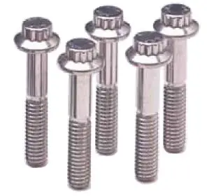 ARP 3/8in - 16 x 1.000 12pt SS Bolts (5/pkg)