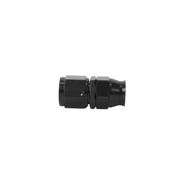 Aeromotive PTFE Hose End - AN-10 - Straight - Black Anodized