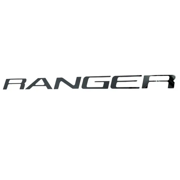 Putco 19-20 Ford Ranger - Black Platinum Tailgate Letters RANGER