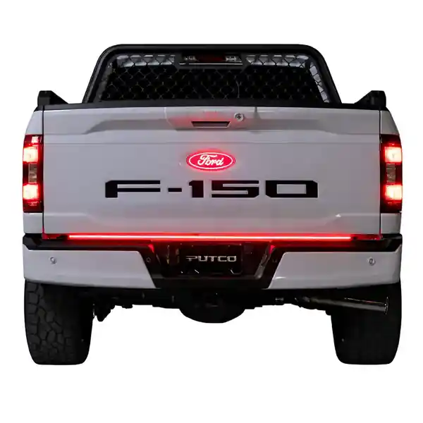 Putco 2021+ Ford F150 w/Factory LED Taillamps & OBS 60in Freedom Blade LED Tailgate Light Bar