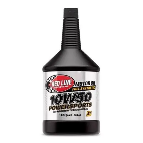Red Line 10W50 Powersports Motor Oil - Quart