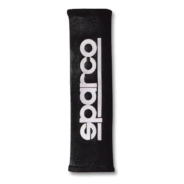 Sparco Belt Pad 2In Alcantara Black