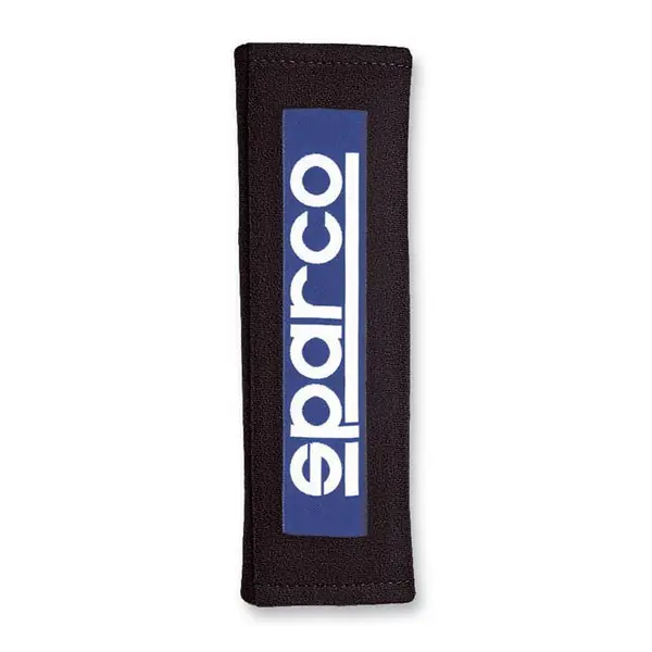 Sparco Belt Pad 3In Black Racing