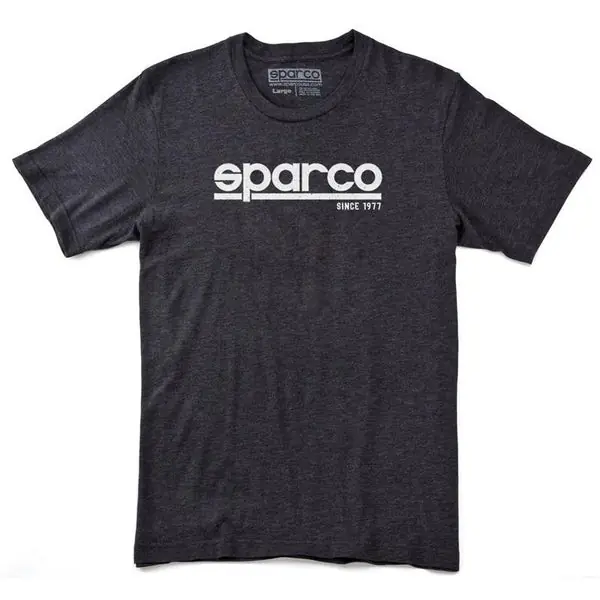 Sparco T-Shirt Corporate Chrcl Lrg