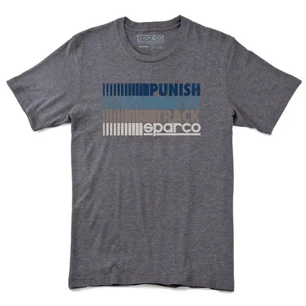 Sparco T-Shirt Punish Gry Med