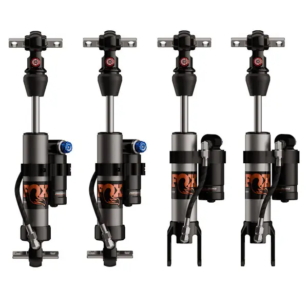 Fox Performance 14-19 Chevrolet Corvette C7 2.0 Coilover Reservoir Shock Kit - LSC Adjustable