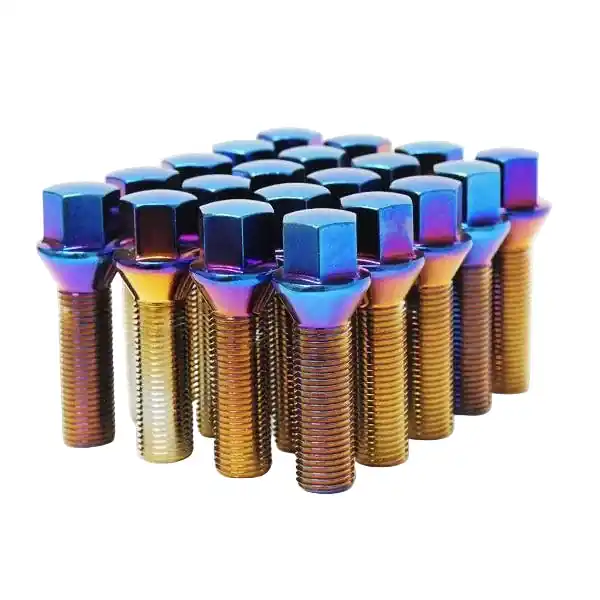 Wheel Mate Mevius Lug Bolt Set of 20 - Black 14x1.50 40mm Cone 60 DEG TAP
