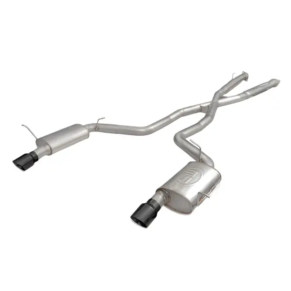 Stainless Works 18-26 Durango SRT 6.4L / 6.2L Catback Legend Matte Black Tip