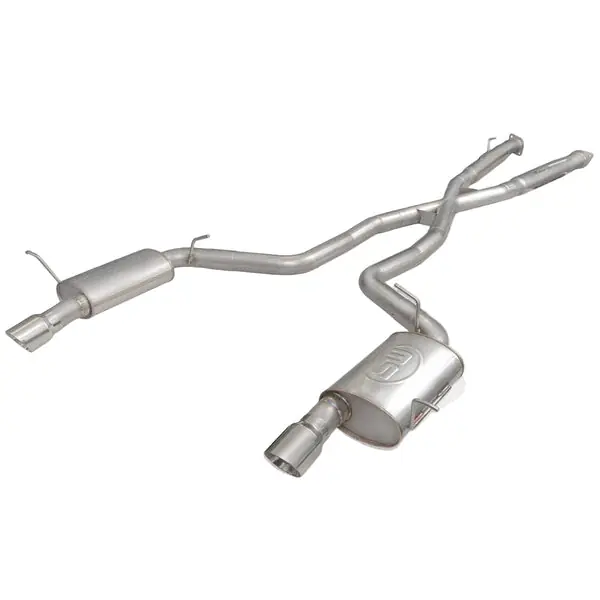Stainless Works 2011-2025 Durango 5.7L Catback Legend Silver Tip
