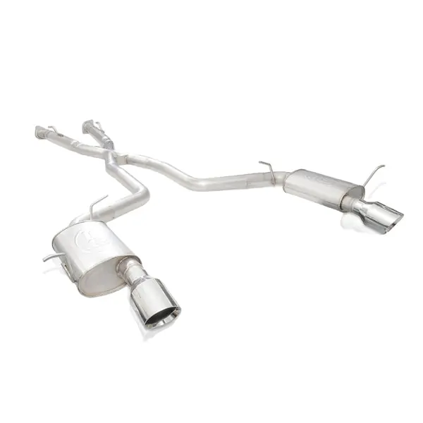 Stainless Works 18-26 Dodge Durango 6.4L Redline Catback Exhaust Silver Tip