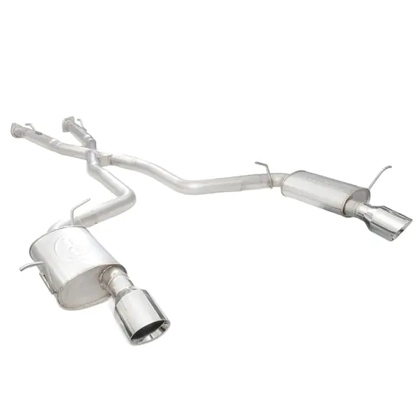 Stainless Works 18-26 Durango SRT 6.4L / 6.2L Catback Legend Silver Tip