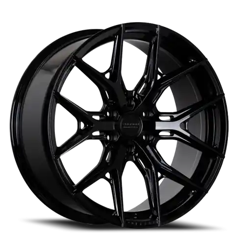 Vossen HF6-4 18x9 / 6x139.7 / ET0 / Super Deep / 106.1 CB - Gloss Black Wheel