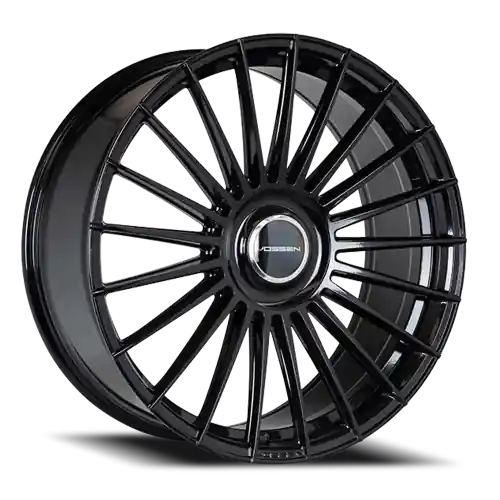 Vossen HF-8 24x10 / 6x139.7 BP / ET25 / 106.1 CB / Deep - Gloss Black Wheel