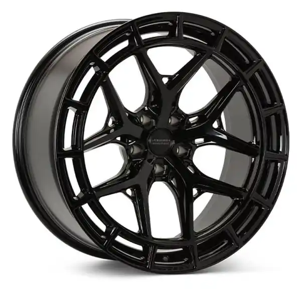 Vossen HFX-1 20x12 - 5x120.65 - ET48 - Super Deep - 70.3 - Gloss Black Wheel