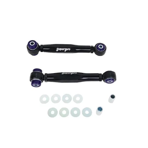 Superpro 06-25 Volkswagen Golf GTI Lower Rear HD Adjustable Toe Arm Set
