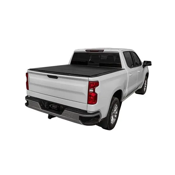 Access LOMAX Tri-Fold Cover Black Urethane Finish 04+ Ford F-150 - 5ft 6in Bed