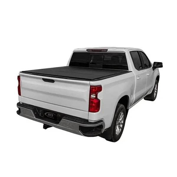 Access LOMAX Folding Hard Cover 17+ Ford Super Duty F-250/F-350/F-450 6ft 8in Box Black Urethane