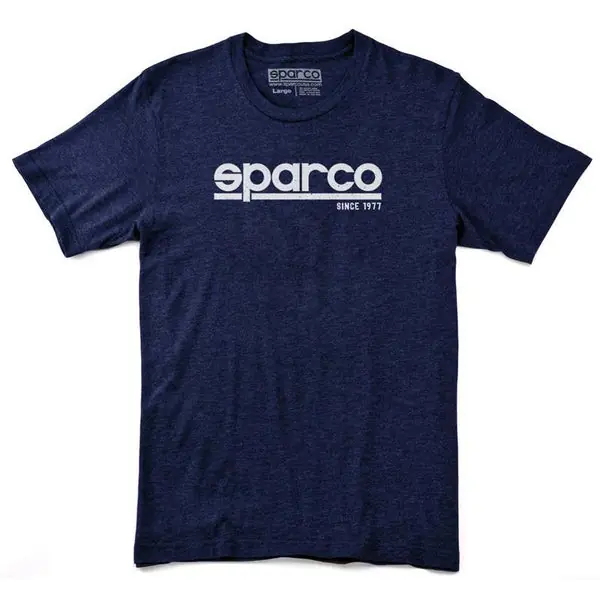 Sparco T-Shirt Corporate Navy Lrg