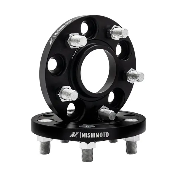 Mishimoto Wheel Spacers - 5x120 - 67.1 - 20 - M14 - Black
