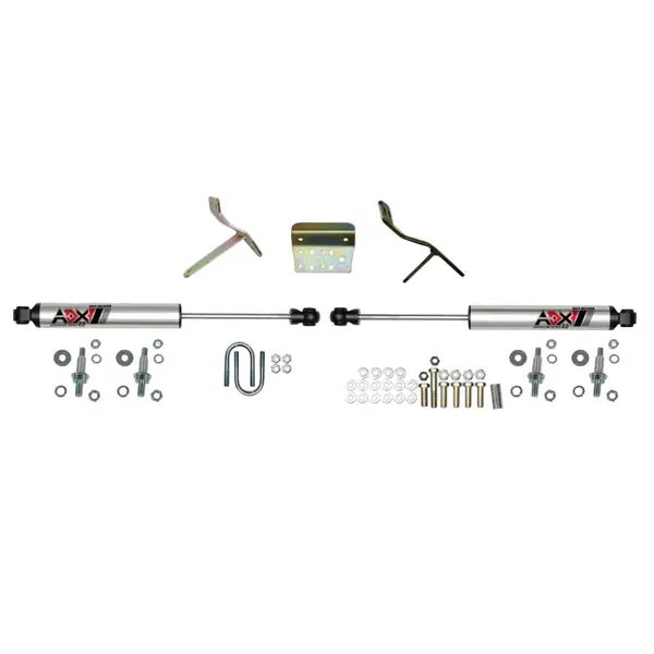 Skyjacker 09-13 Ram 2500/09-12 3500 ADX 2.0 Dual Stabilizer Kit w/ CNC Machined Polished Alum.