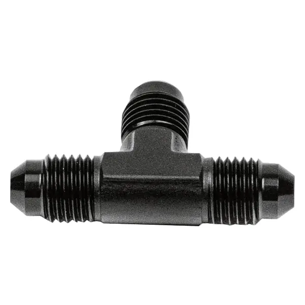 Snow Performance 4AN T Fitting (Black)
