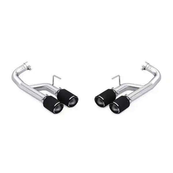 MBRP 24-25 Ford Mustang GT 5.0L T304 SS 2.5in Axle-Back Dual Rear w/ Quad Carbon Fiber Tips