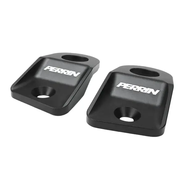 PERRIN 15-21 Subaru WRX/STI / 13-17 Crosstrek / 12-16 Impreza Upper Radiator Bracket Set - Black