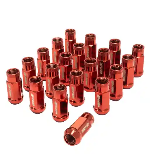 Wheel Mate WM14R 14x1.50 Lug Nuts Red 20 PCS