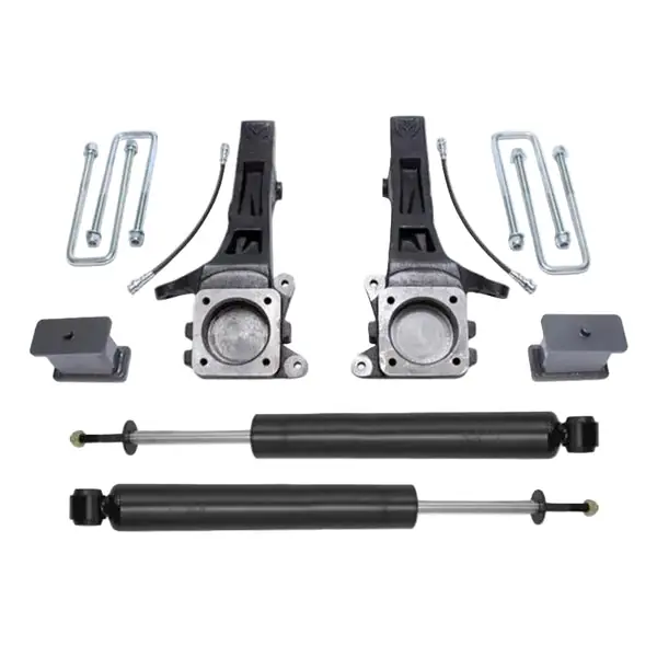 MaxTrac 05-18 Toyota Tacoma 2WD 6 Lug 4in/2in MaxPro Spindle Lift Kit w/MaxTrac Shocks