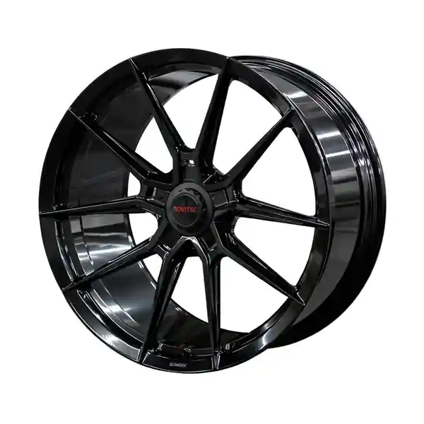 Vossen x Novitec NF10 22x12.5 ET:46 Gloss Black Ferrari 812 Superfast / GTS Rear Wheel