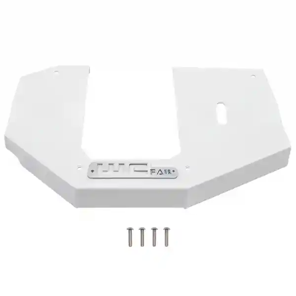 Wehrli 2010+ Cummins Fabricated Aluminum Engine Cover - Gloss White