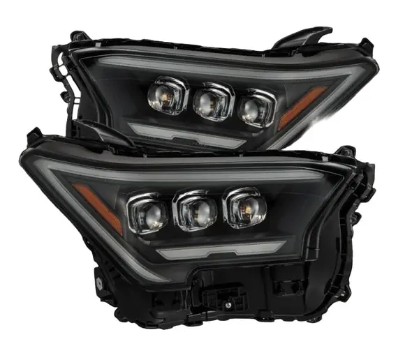 AlphaRex 2024 Toyota Tacoma NOVA-Series Projector Headlights (Pair) - Black w/Activation Light
