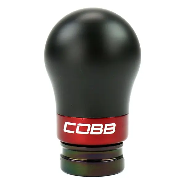 Cobb 12-16 FR-S / 2012+ BRZ / 2017+ GR86 / Focus ST+RS / Fiesta ST Tall Weighted COBB Knob - Black