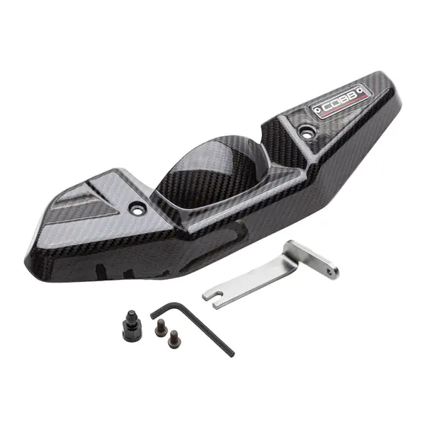 Cobb 08-20 Subaru STI/08-14 Subaru WRX Redline Carbon Fiber Alternator Cover - Gloss Finish