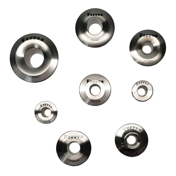 Ferrea BMW S42/M42/M50/S50/M52/M54 Double Spring 7 Deg Pro CNC Titanium Retainer - Set of 12