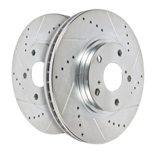 Power Stop 03-07 Chrysler PT Cruiser Rear Evolution Drilled & Slotted Rotors - Pair