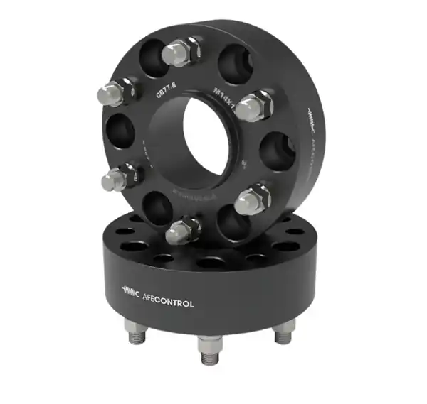 aFe CONTROL Forged Aluminum Wheel Spacers 6x139.7 / CB 77.8 / 2in Thick - RAM 1500