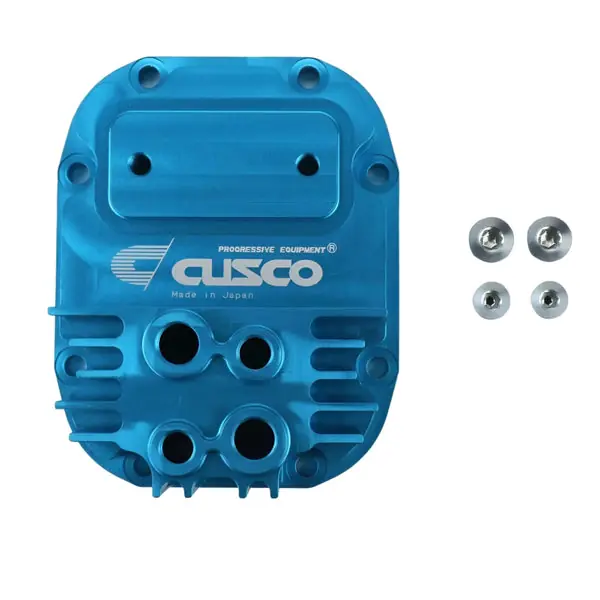 Cusco Rear Differential Cover Blue Increased Capacity Subaru Impreza WRX STi (R180 End)