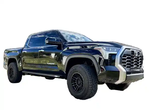Rock Slide Engineering 22-24 Toyota Tundra Rock Sliders Drivers Side Black Powdercoat Steel