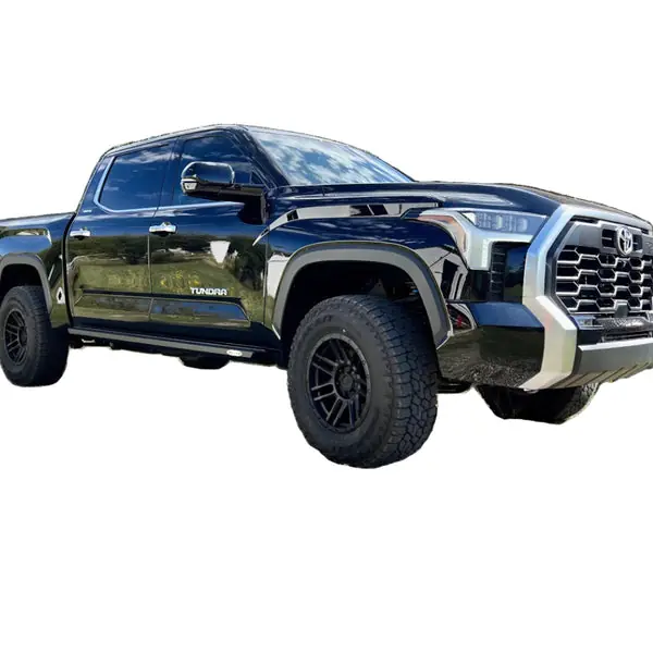Rock Slide Engineering 22-24 Toyota Tundra Rock Sliders Passenger Side Black Pwdercoat Steel