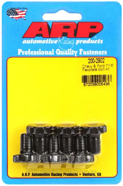 ARP Flexplate Bolt Kit for Chevrolet 90° V6 & 265-454 V8 w/ 2pc. rear seal