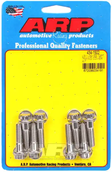 ARP Gen III/IV LS Series, timing cover for Chevrolet Stainless 12-Pt Heads