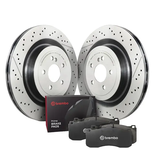 Brembo OE Rear Disc Brake Kit Rear Mercedes 08+