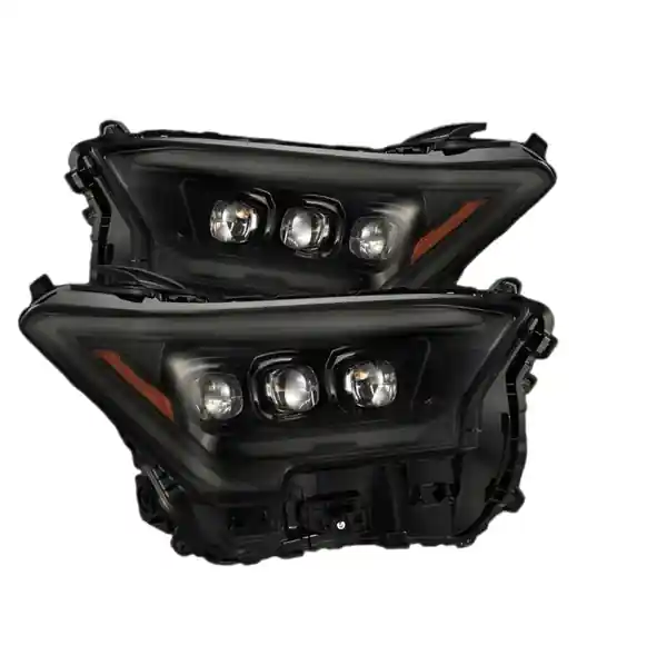 AlphaRex 2024 Toyota Tacoma NOVA-Series Projector Headlights (Pair) - Alpha-Black w/Activation Light